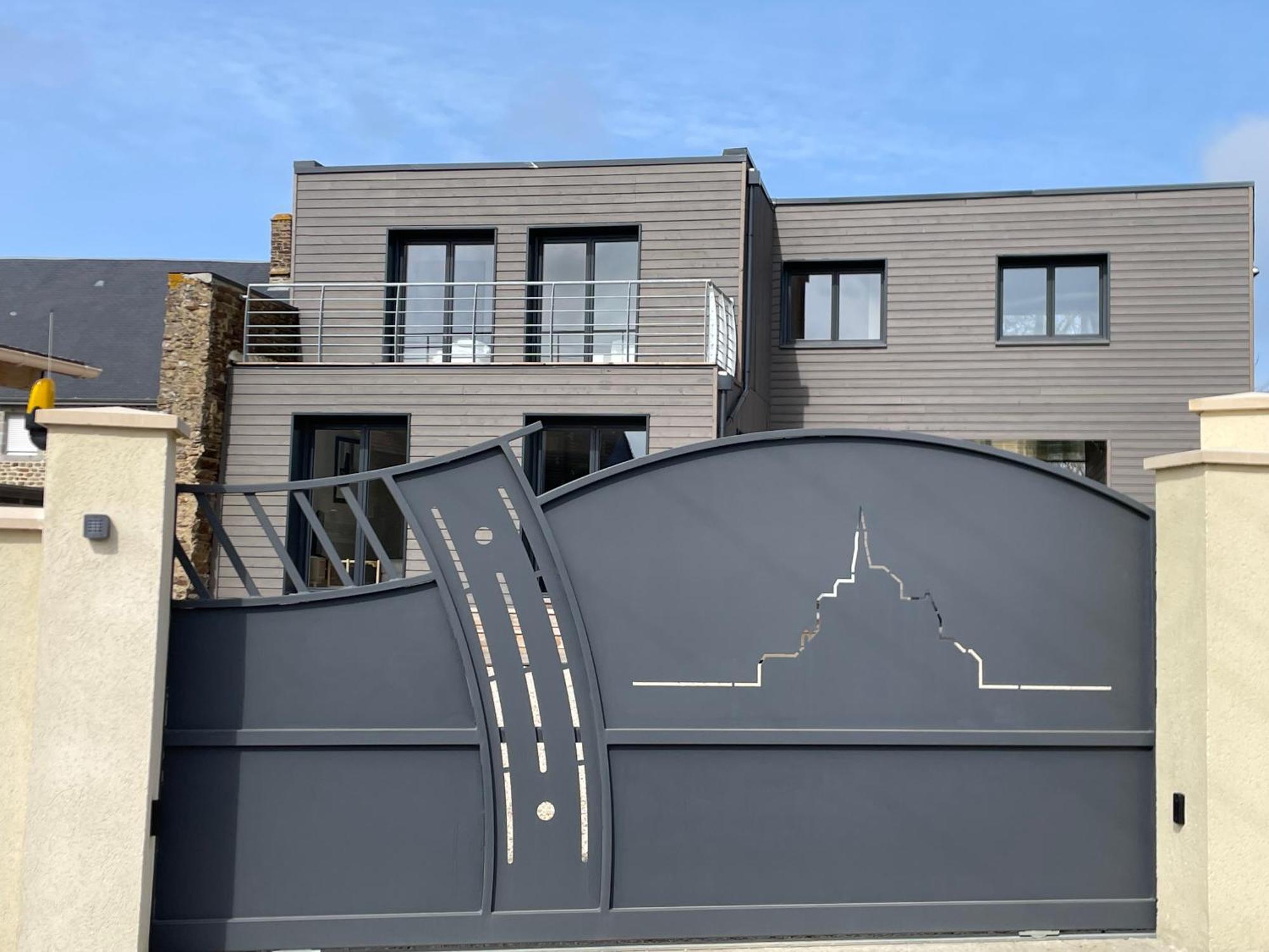 A 15Km Du Mont-Saint Michel Villa Exterior foto